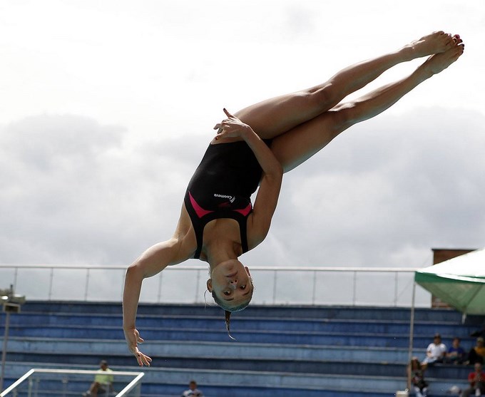 Carolina Murillo y Kevin García clasifican a los Juegos Olímpicos de la Juventud en China. 1 Foto Liga Antioqueña de Natación