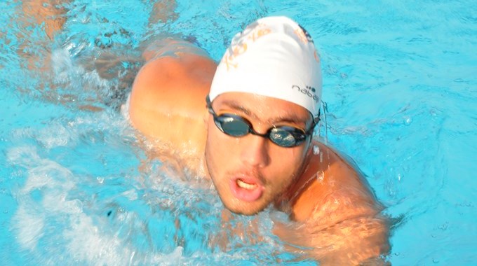 La selección Colombia de Natación ya está en Chile para Los Juegos Suramericanos. 1 Carlos Mahecha Copiar1