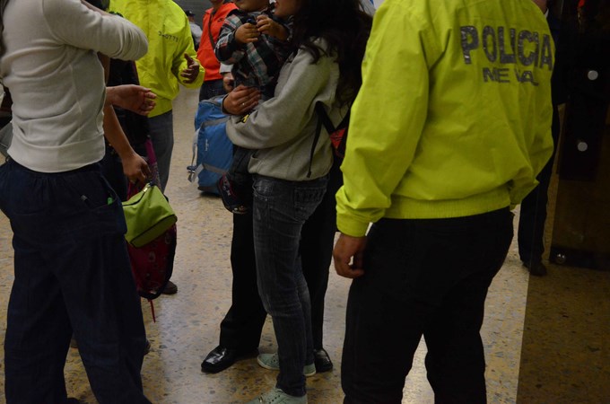 Policía Metropolitana recuperó a menor de edad que huyó de su casa hacia Ecuador. Fotos 2 Foto MEVAL