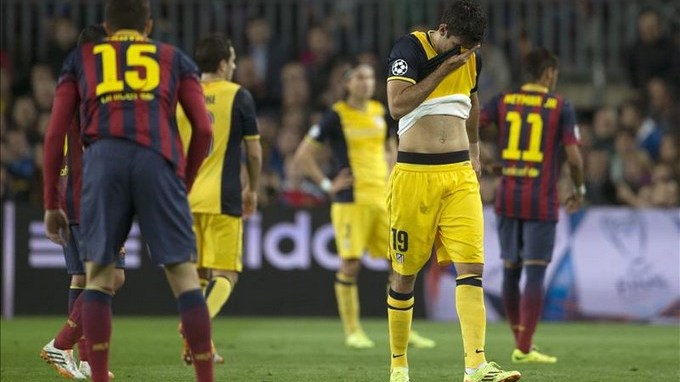 Barcelona 1  Atlético de Madrid 1, juego de ida de cuartos de final Champions League. (Fotos)