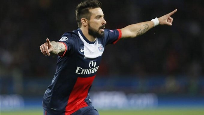 3-1. Lavezzi y Pastore dejan al PSG a un paso de las semifinales