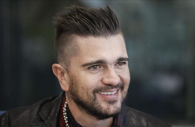 El cantante colombiano, Juanes