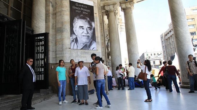 Gran expectación en Palacio de Bellas Artes por el homenaje público a García Márquez