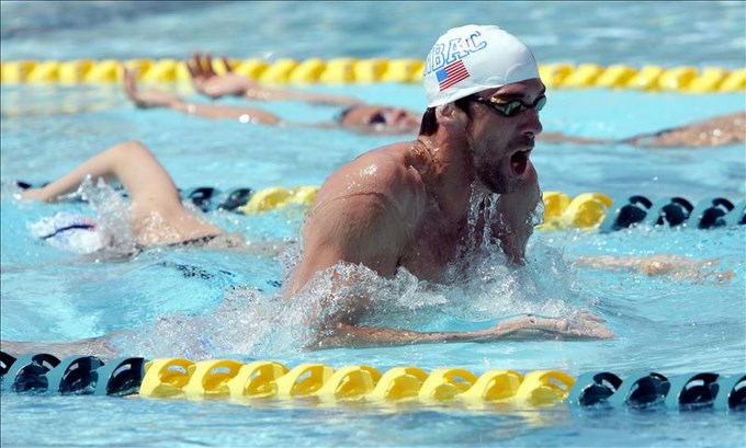 Phelps ganó los 100 metros mariposa en su vuelta a la competición 1 Foto EFE