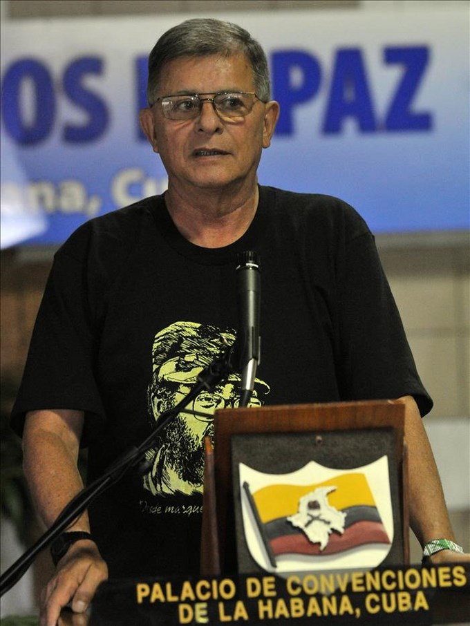 El comandante de las FARC Rodrigo Granda, alias Ricardo Téllez