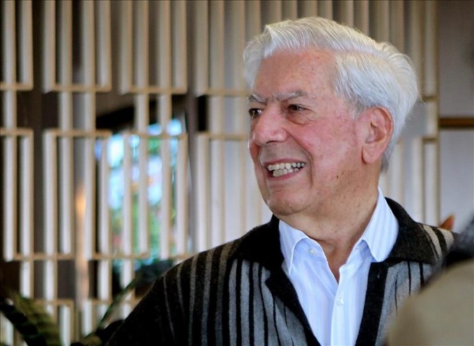 El escritor peruano y Premio Nobel de Literatura en 2010, Mario Vargas Llosa