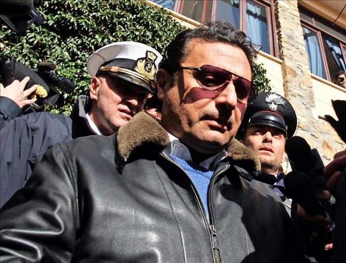 Francesco Schettino, capitán y principal imputado del naufragio del crucero Costa Concordia. EFE