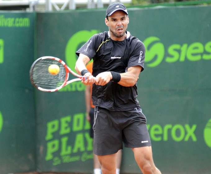 Alejandro Falla derrotado en el Challenger de San Luis Potosí. 1 Foto archivo
