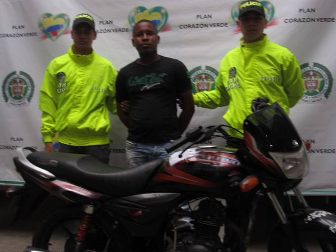 capturado en via publica