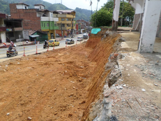 obras en San Gabriel itagui