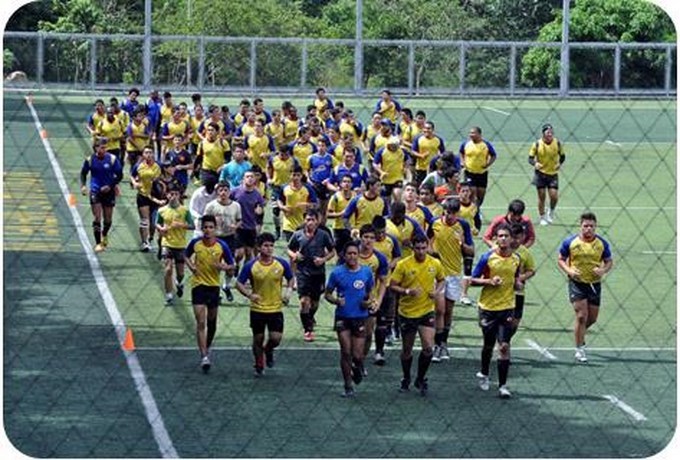 La Selección Colombia de Rugby, Tucanes, realiza concentración en Semana Santa. 1 Foto Federación Colombiana de Rugby