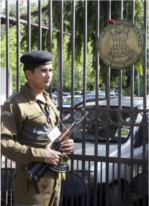 Entrada del Tribunal Supremo de Nueva Delhi (India). EFE
