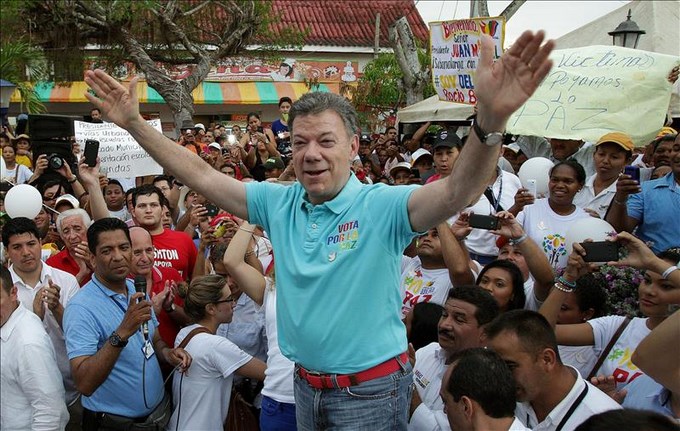 El presidente de Colombia, Juan Manuel Santos. EFE
