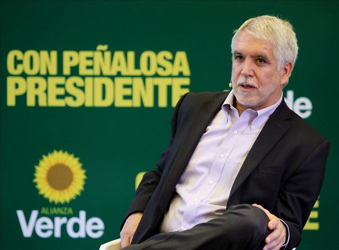El candidato presidencial, Enrique Peñalosa