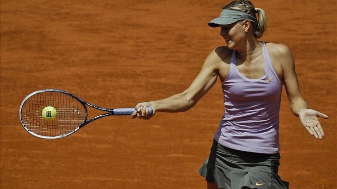 Sharapova y Halep lucharán por el título con 20 centímetros de diferencia 3 Foto EFE