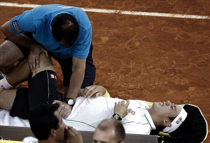 Mutua Madrid Open: Nadal gana el título por cuarta vez ante Nishikori lesionado 2 Foto EFE