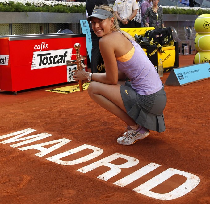 Sharapova se saca la espina y gana en Madrid 2 Foto EFE