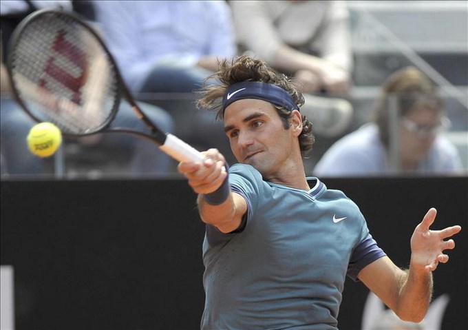 Federer pierde ante Chardy en Roma en su vuelta al circuito tras ser padre 1 Foto EFE