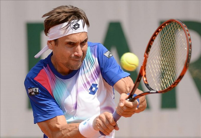 El tenista español, David Ferrer 