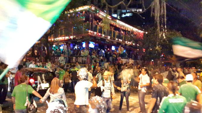 Asi se celebra la estrella 14 de Nacional ¡Búscate! 4 Fonda La Chingona, Parque Lleras