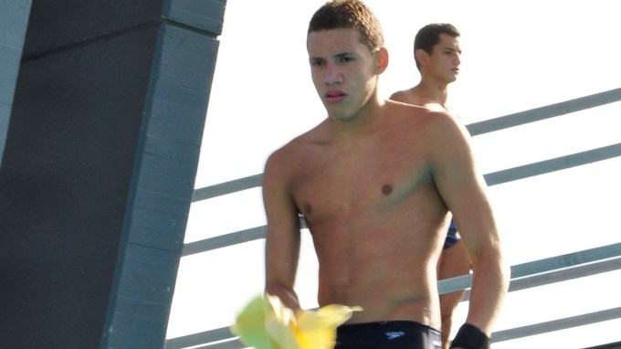 Arias saltó en 3mt a la final del Grand Prix 1 Foto Liga Antioqueña de Natación
