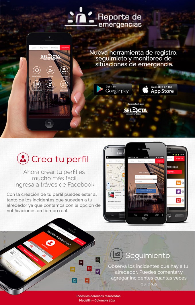 Ficha Promocional- App Reporte de Emergencias (Copiar)