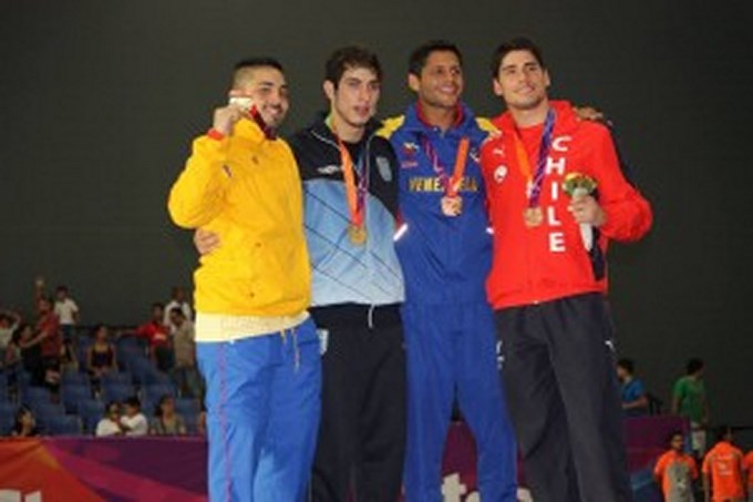 Colombia en el Campeonato Panamericano de Karate en Lima. 1 Foto COC