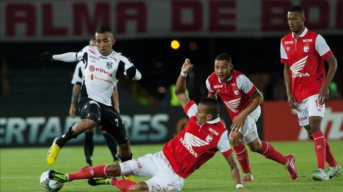 Santa Fe y Millonarios parten con ventaja en busca de la final de Liga Postobon 1 santa fe app3