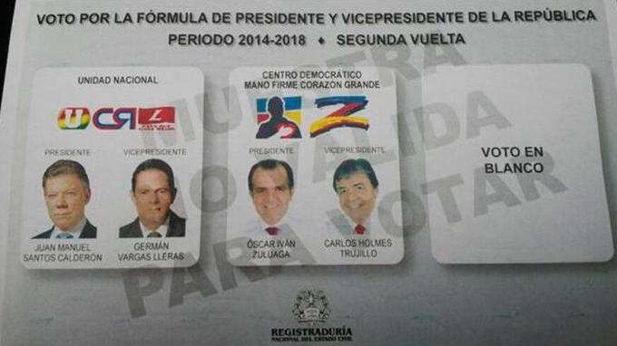 tarjeton segunda vuelta presidencial app
