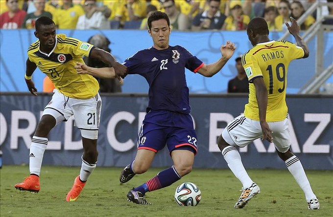 Colombia 4 - Japón 1 - EFE