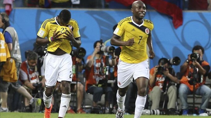 Colombia 4 - Japón 1 - EFE