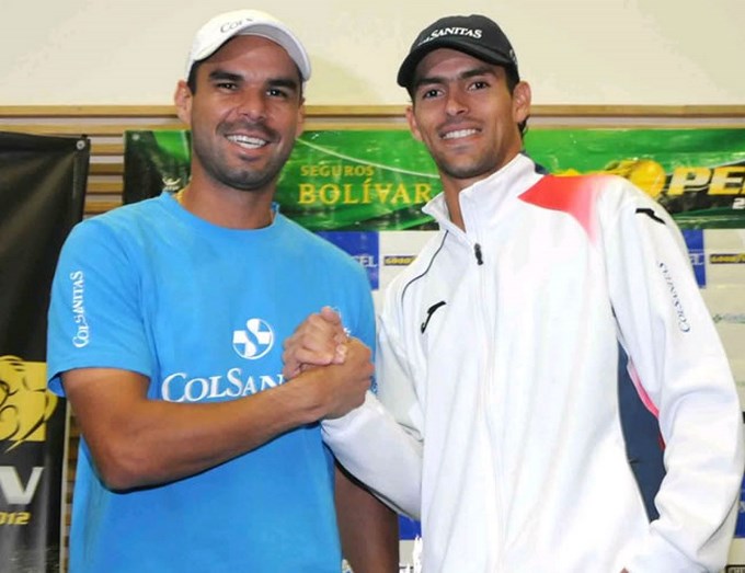 La dupla Falla – Giraldo avanza a cuarto de final del ATP de Halle, Alemania. 1 Foto archivo