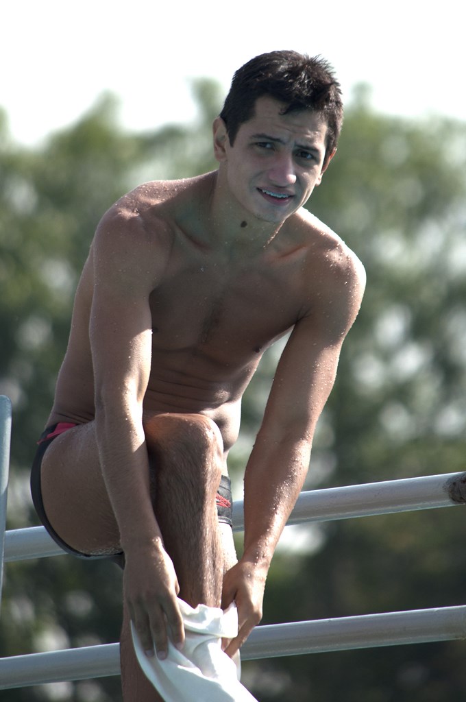 Los saltos juveniles y mayores están en Medellín. 1 Foto Liga Antioqueña de Natación