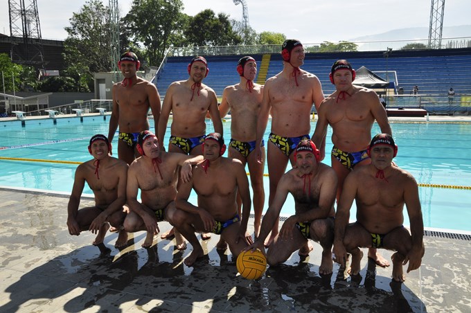 Titanes Medellín, se coronó rey del Primer Campeonato Nacional de Polo Acuático, categoría Máster. 1 Foto Liga Natación de Antioquia