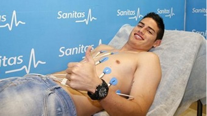 El colombiano James Rodríguez, nuevo jugador del Real Madrid. Video.