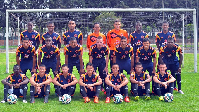 Selección Colombia Sub-17 viajó a México para Copa de Naciones. 1 24.07.2014 Grupal Copiar1