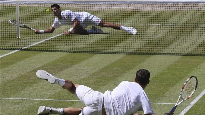 Djokovic luchará en la final por su segundo Wimbledon y el número uno 1 Foto EFE - Djokovic