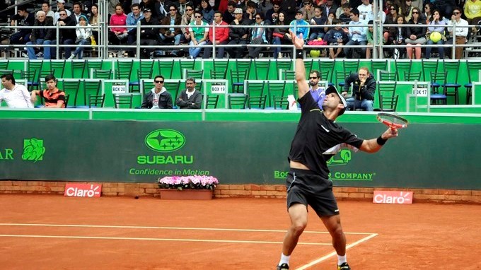 Alejandro Falla debuta este martes en Open ATP 250 de Bogotá.