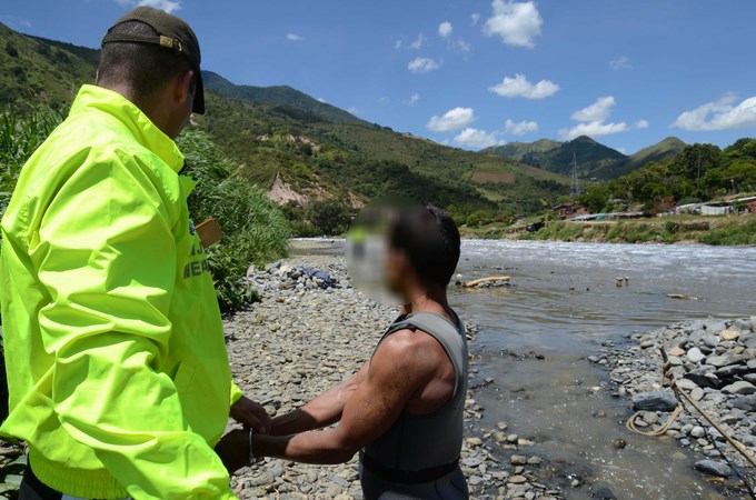 Operativos contra la minería ilegal en Barbosa, Antioquia. Fotos 3 Operativos contra mineria ilegal (2) (Copiar)
