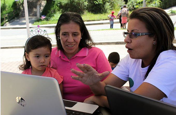 Festival ¡Viva Internet! en Ciudadela Nuevo Occidente. Foto: Alcaldía de Medellín
