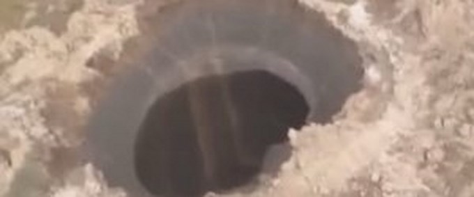 Video “El fin del mundo” el cráter natural que despierta la curiosidad de los expertos.