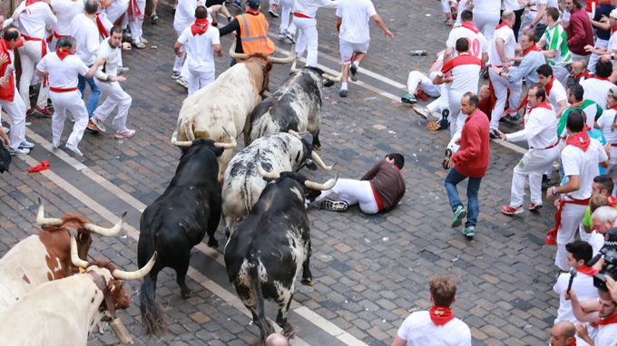 Imagen de la Plaza del Ayutamiento, en Pamplona. Foto: © Miguel Fernández