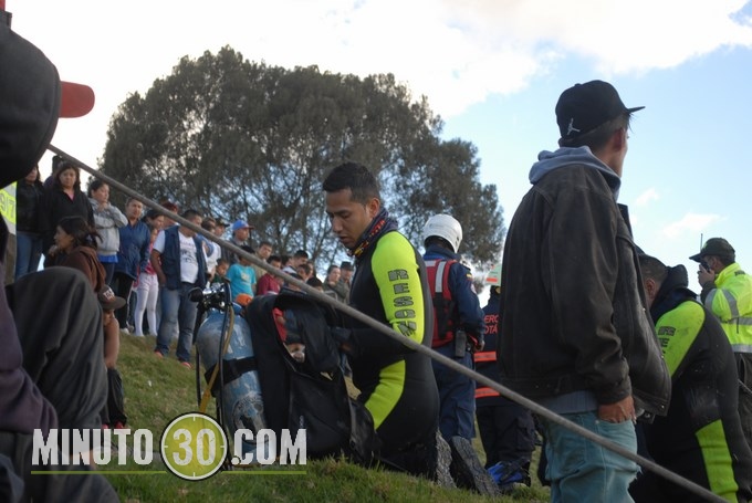 ahogado río Bogotá