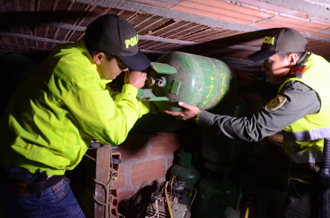 Fotos: Policía Metropolitana