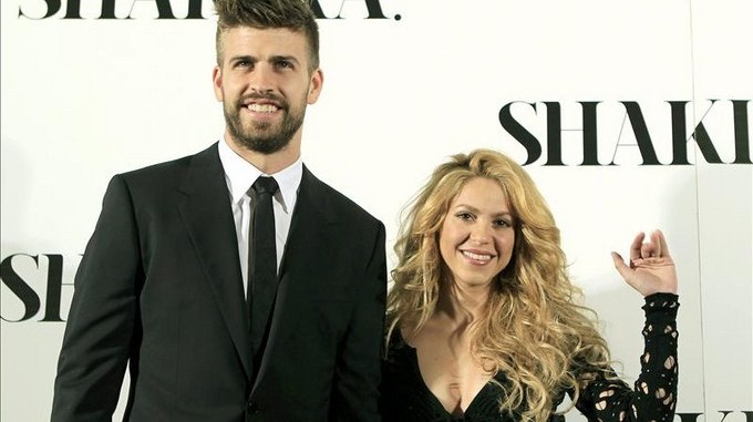 Gerard Piqué y Shakira/ EFE