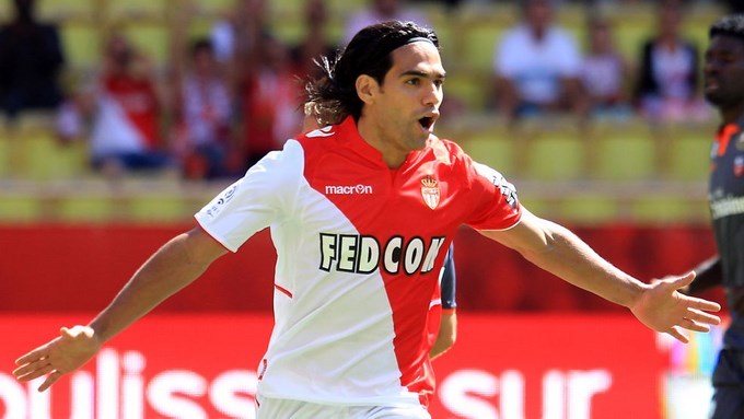 Golazo de Falcao en entrenamiento con el Mónaco. Video.