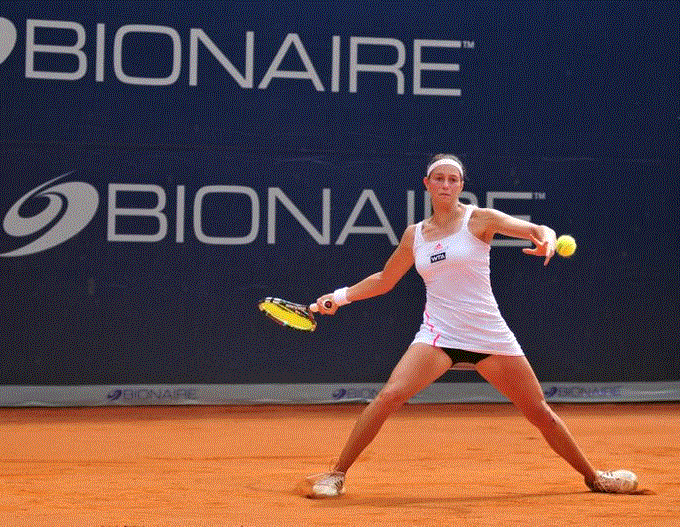 Mariana Duque ya está lista para los cuartos de final del Seguros Bolívar Open. 1 Mariana Duque