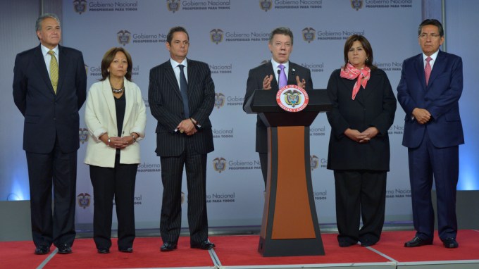 Presidente Santos revela reestructuración de la Presidencia de la República