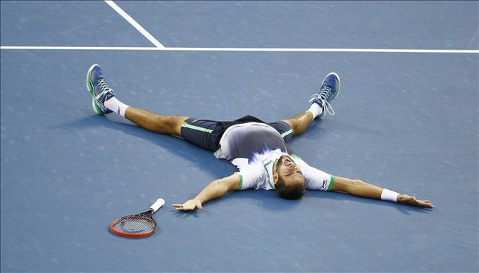 Cilic arrolla a Nishikori y se proclama campeón del Abierto de Estados Unidos. 1 Cilic - EFE