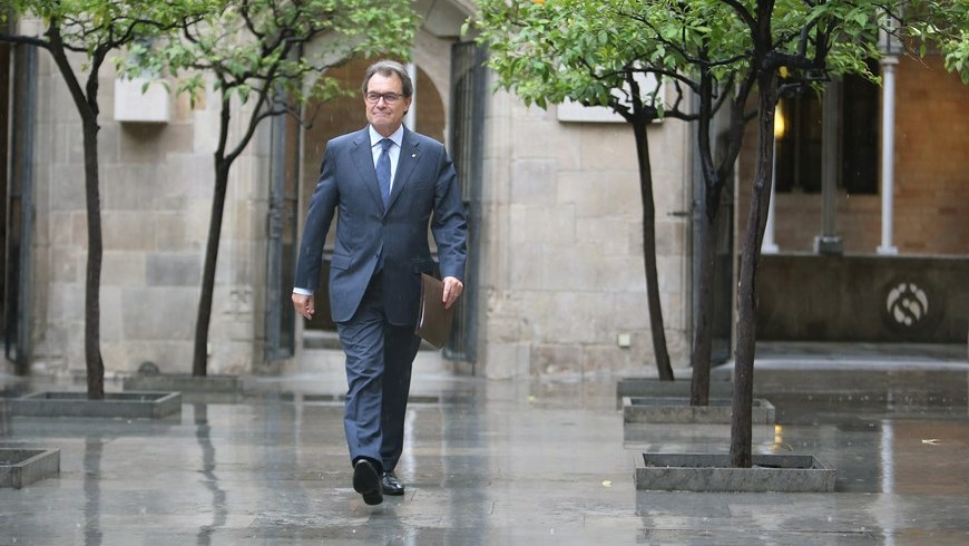 El president de la Generalitat, Artur Mas
